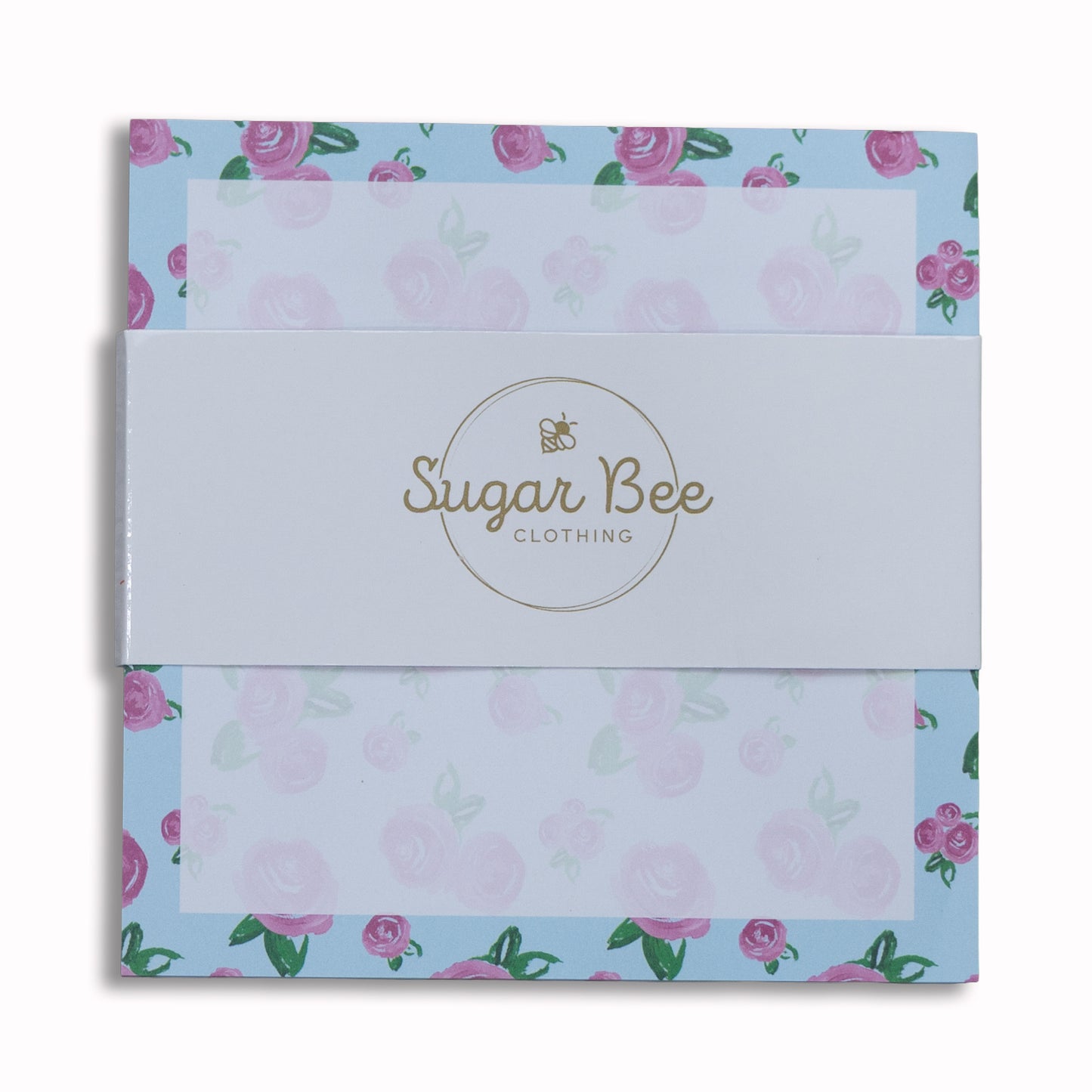 Lunch Bag Notes - Watercolor Roses - Sugar Bee Clothing
