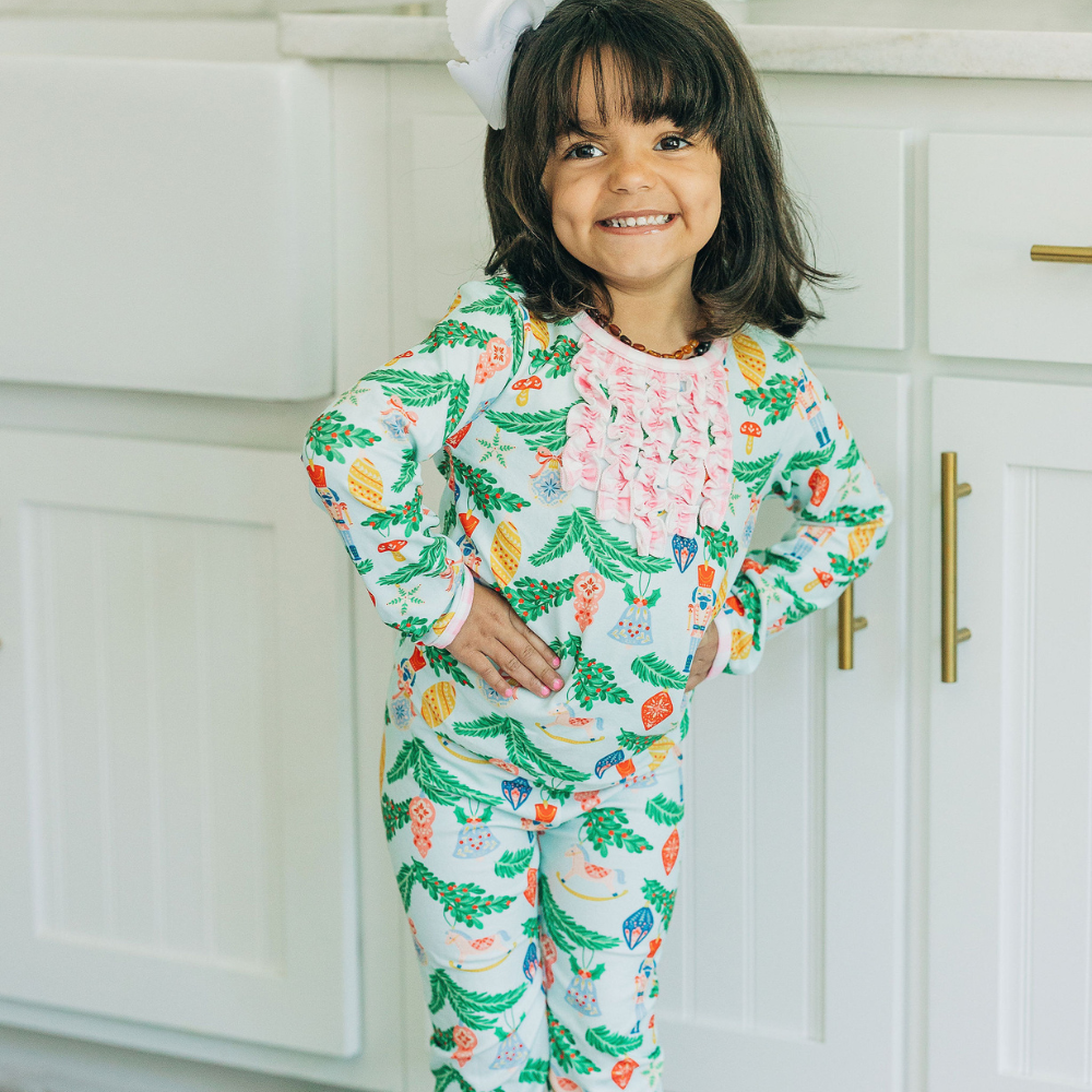 Ruffle Buttflap PJs Nutcracker