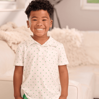 Davis Pocket Polo - Emerald - Sugar Bee Clothing