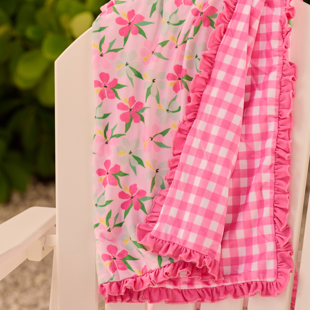 Swim Towels - Colorful Hibiscus