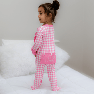 Zippy - Pink Gingham - Sugar Bee Clothing