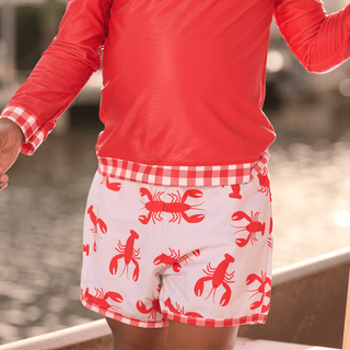 Swim Shorts - Crawfish - Sugar Bee Clothing