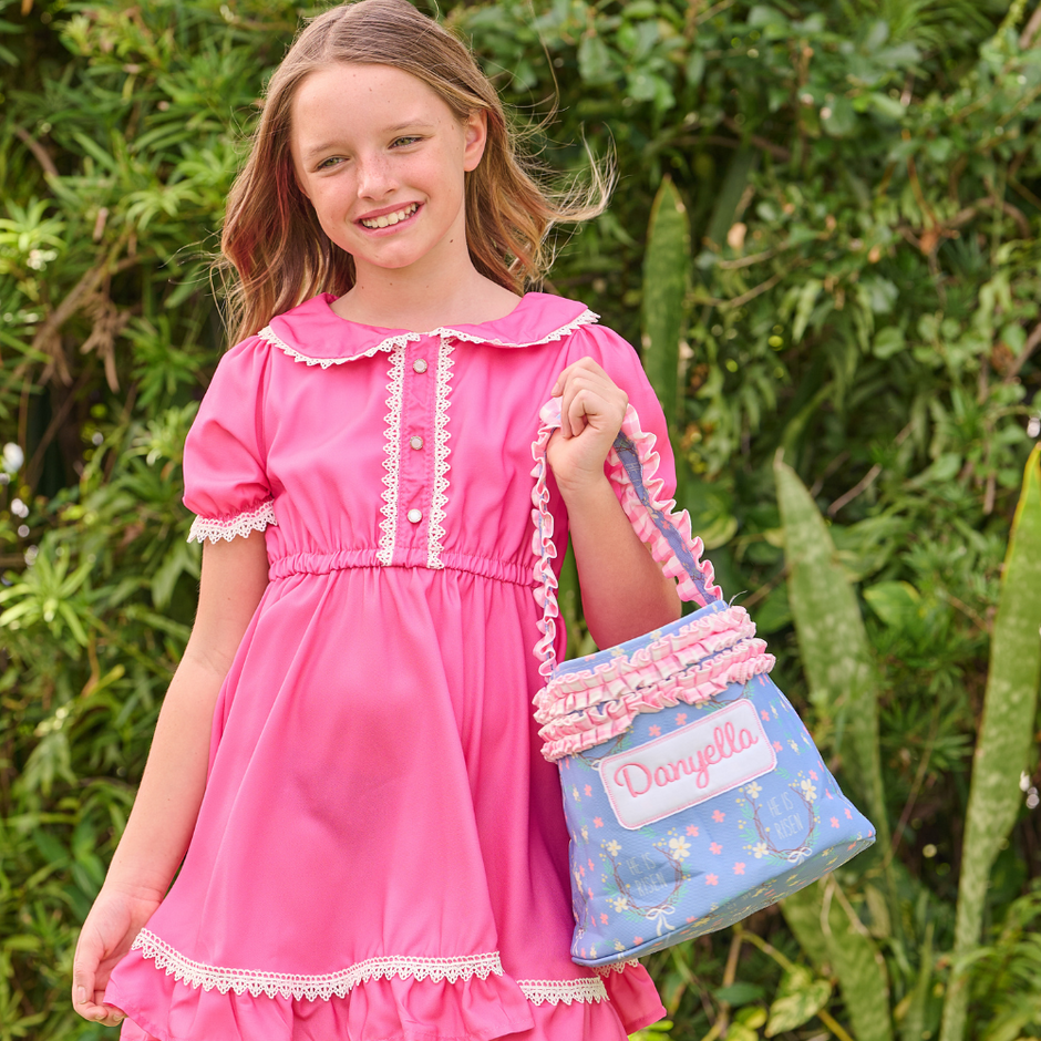 Sugar Bee Clothing Toddler Lunch Bag - Watercolor Roses main image 1