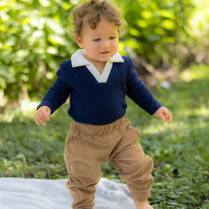 Baby Emmett Jogger - Chestnut