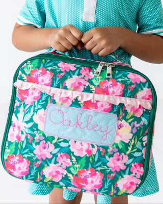 *PREORDER* Lunch Bag - Peony Floral - Sugar Bee Clothing