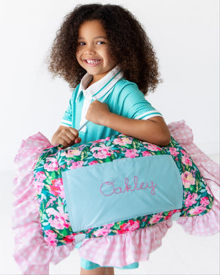 Nap Mat - Peony Floral - Sugar Bee Clothing