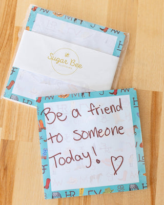Lunch Bag Notes - Western - Sugar Bee Clothing