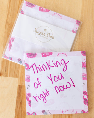 Lunch Bag Notes - Pop Star - Sugar Bee Clothing
