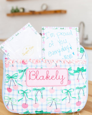 *PREORDER* Lunch Bag - Cherries - Sugar Bee Clothing