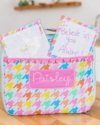 *PREORDER* Lunch Bag - Houndstooth - Sugar Bee Clothing