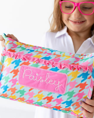 *PREORDER* Pencil Bag - Houndstooth - Sugar Bee Clothing
