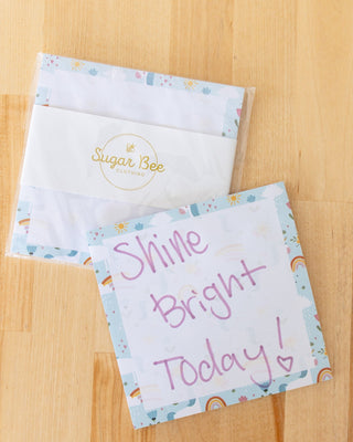 Lunch Bag Notes - Unicorns - Sugar Bee Clothing