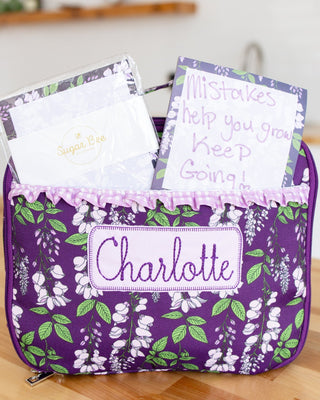 *PREORDER* Lunch Bag - Wisteria - Sugar Bee Clothing