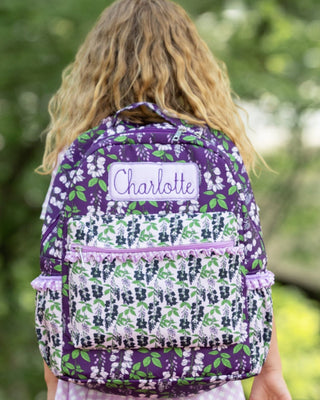 *PREORDER* Backpack - Wisteria - Sugar Bee Clothing