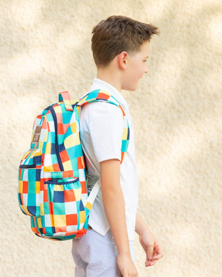 *PREORDER* Backpack - Boy Checkered - Sugar Bee Clothing