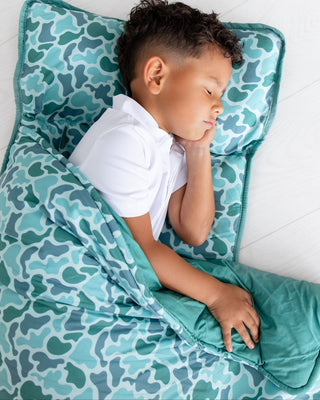 Nap Mat - Green Camo - Sugar Bee Clothing