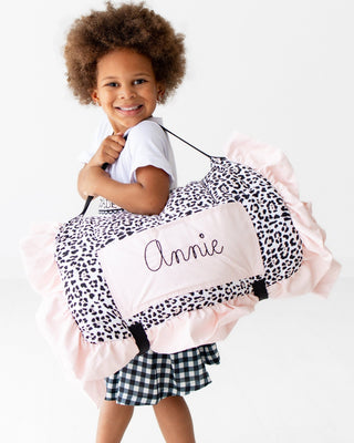 Nap Mat - Ruffle Leopard - Sugar Bee Clothing