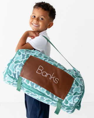 Nap Mat - Green Camo - Sugar Bee Clothing