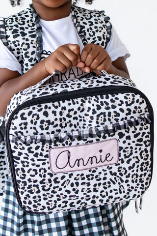 *PREORDER* Lunch Bag - Leopard - Sugar Bee Clothing