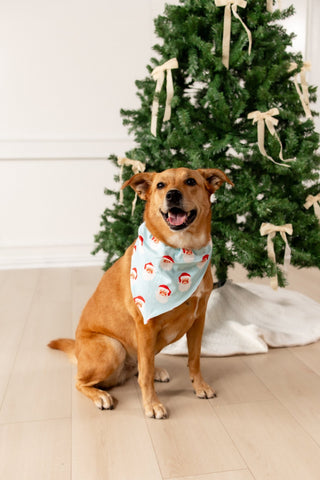 Vintage Santa - Pet Bandana Holiday Lounge - Sugar Bee Clothing