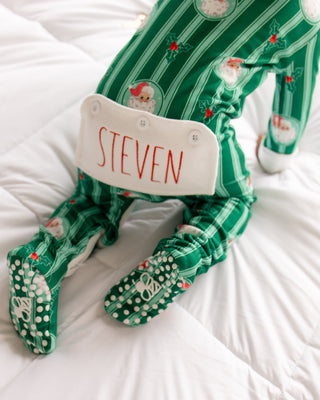 ****PREORDER***Zippy Buttflap Pajamas - Red Hat Santa