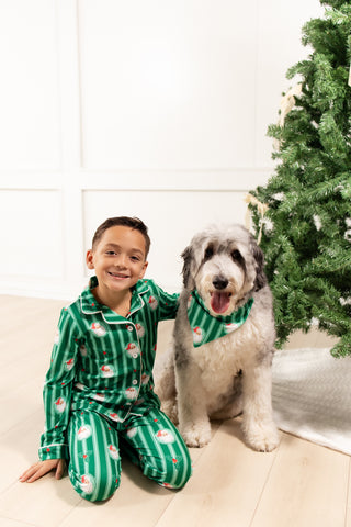 ****PREORDER***Red Hat Santa - Pet Bandana Holiday Lounge