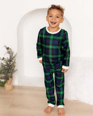 Organic Cotton Buttflap Pajamas - Traditions in Tartan
