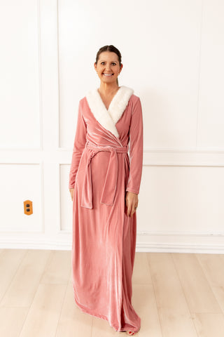 ****PREORDER***Eleanor Robe - Pink