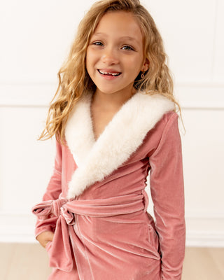 ****PREORDER***Mini Eleanor Robe - Pink