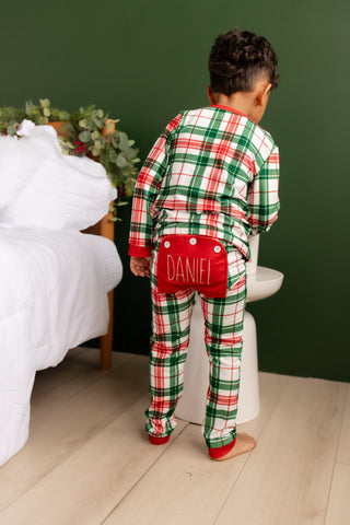 ****PREORDER***Buttflap Pajamas - Christmas Plaid