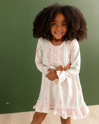 Gown with Bloomers - Nutcracker Holiday Lounge - Sugar Bee Clothing