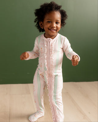 ****PREORDER***Ruffle Zippy Pajamas - Nutcracker Holiday Lounge