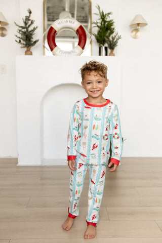 ****PREORDER***Buttflap Pajamas - Christmas at The Beach - Sugar Bee Clothing