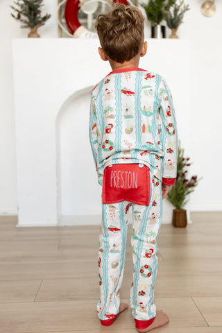 ****PREORDER***Buttflap Pajamas - Christmas at The Beach - Sugar Bee Clothing