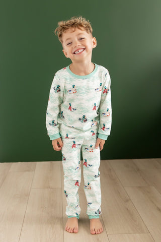****PREORDER***Buttflap Pajamas - Winter Ducks - Sugar Bee Clothing