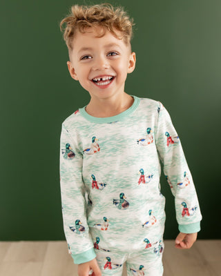 ****PREORDER***Buttflap Pajamas - Winter Ducks - Sugar Bee Clothing