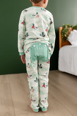 ****PREORDER***Buttflap Pajamas - Winter Ducks - Sugar Bee Clothing