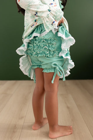 ****PREORDER*** Gown With Bloomers - Winter Ducks - Sugar Bee Clothing