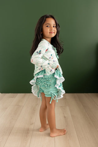 ****PREORDER*** Gown With Bloomers - Winter Ducks - Sugar Bee Clothing