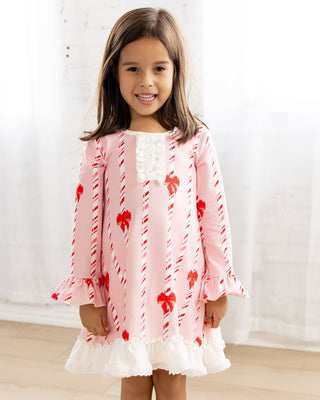 ****PREORDER***Gown with Bloomers - Candy Cane Lane - Sugar Bee Clothing