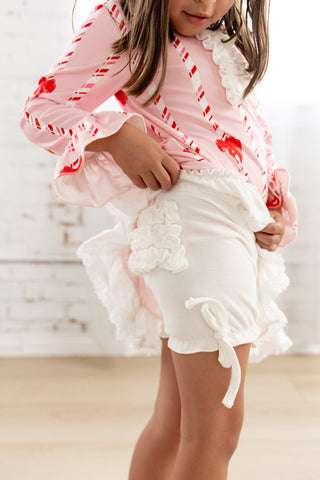 ****PREORDER***Gown with Bloomers - Candy Cane Lane - Sugar Bee Clothing