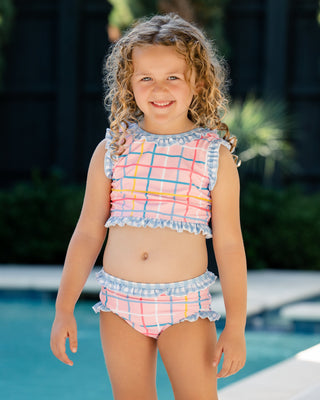 ***PREORDER***Ruffle Bikini - Dreamscape Plaid
