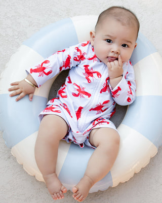 ***PREORDER***One - Piece Baby Swimsuit - Crawfish