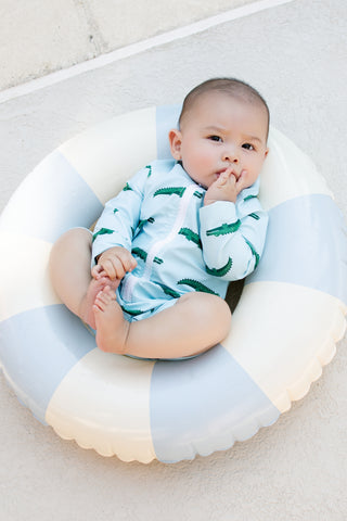 ***PREORDER***One - Piece Baby Swimsuit - Alligator