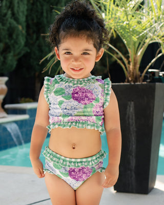 ***PREORDER***Ruffle Bikini - Purple Hydrangea