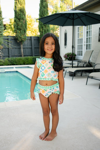 ***PREORDER***Ruffle Bikini - Retro Beach Girls