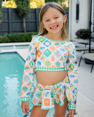 ***PREORDER***Skirt Bikini - Retro Beach Girls