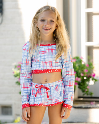 ***PREORDER***Skirt Bikini - Cape Cod Madras