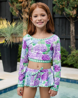 ***PREORDER***Skirt Bikini - Purple Hydrangea