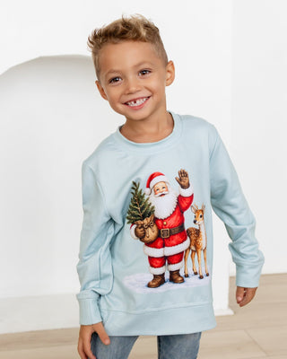 Tucker Sweater - Santa - Sugar Bee Clothing